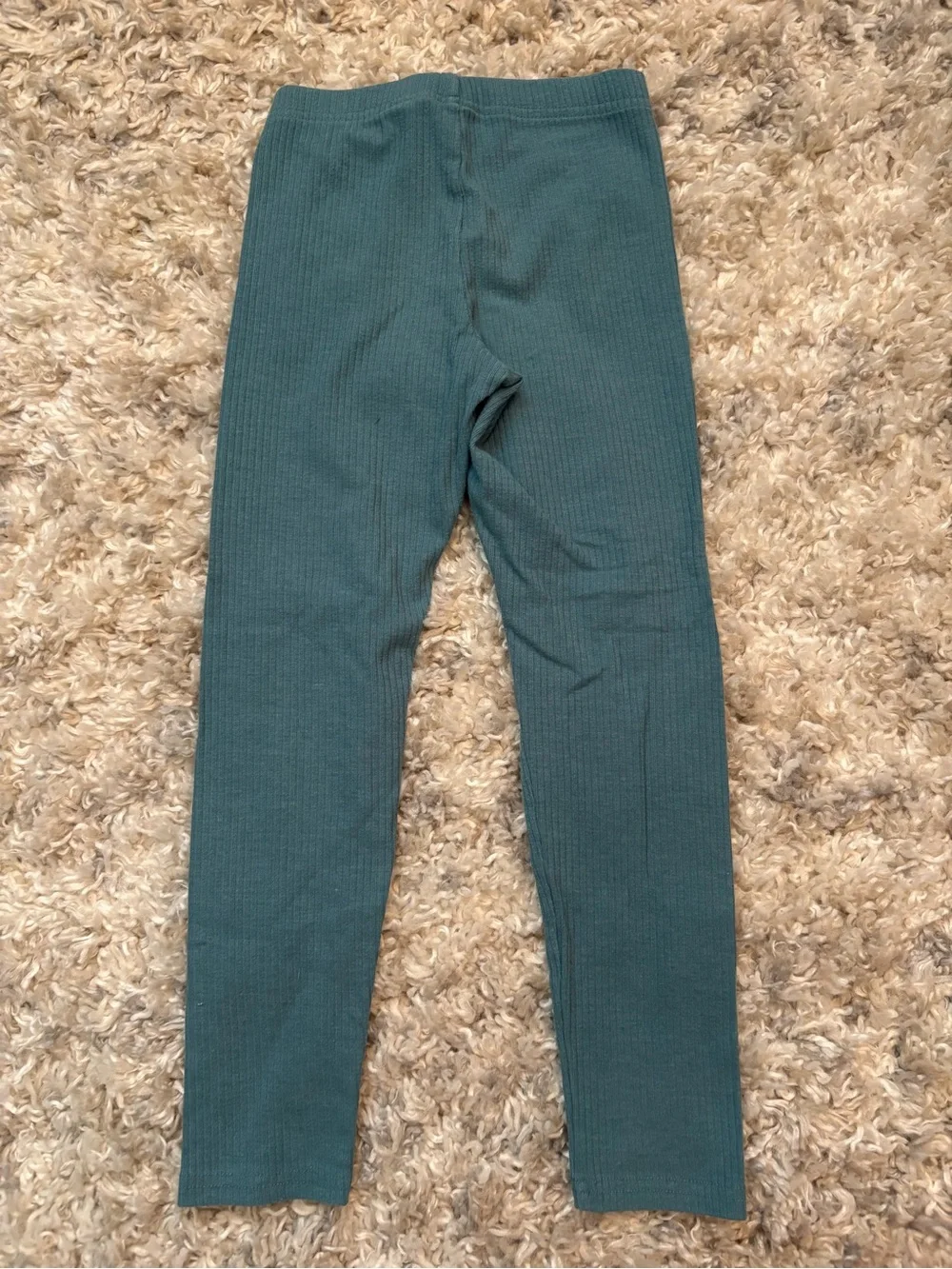 Old Navy Ribbed Leggings in Teal and Pink
